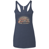 T-Shirts Vintage Navy / X-Small Future Dinner Women's Triblend Racerback Tank