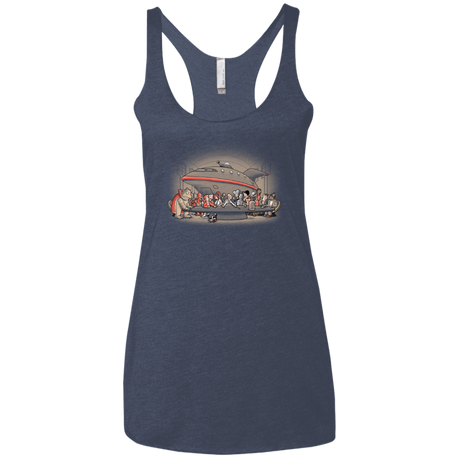 T-Shirts Vintage Navy / X-Small Future Dinner Women's Triblend Racerback Tank