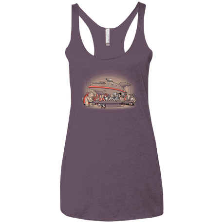 T-Shirts Vintage Purple / X-Small Future Dinner Women's Triblend Racerback Tank