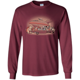 T-Shirts Maroon / YS Future Dinner Youth Long Sleeve T-Shirt