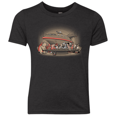 T-Shirts Vintage Black / YXS Future Dinner Youth Triblend T-Shirt