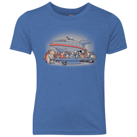 T-Shirts Vintage Royal / YXS Future Dinner Youth Triblend T-Shirt