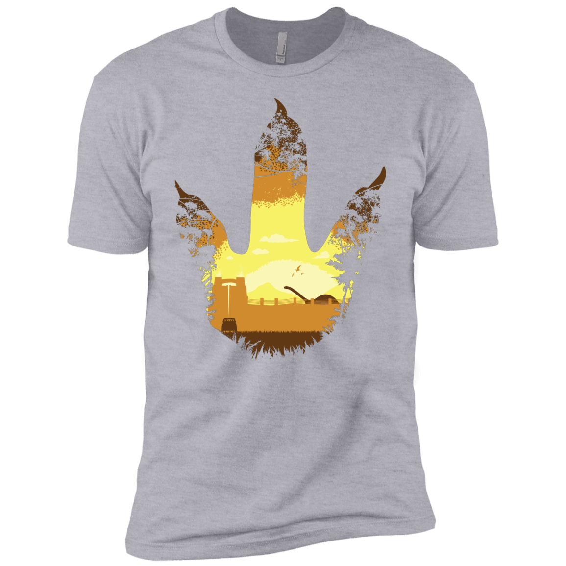 T-Shirts Heather Grey / YXS Future Footprints Boys Premium T-Shirt