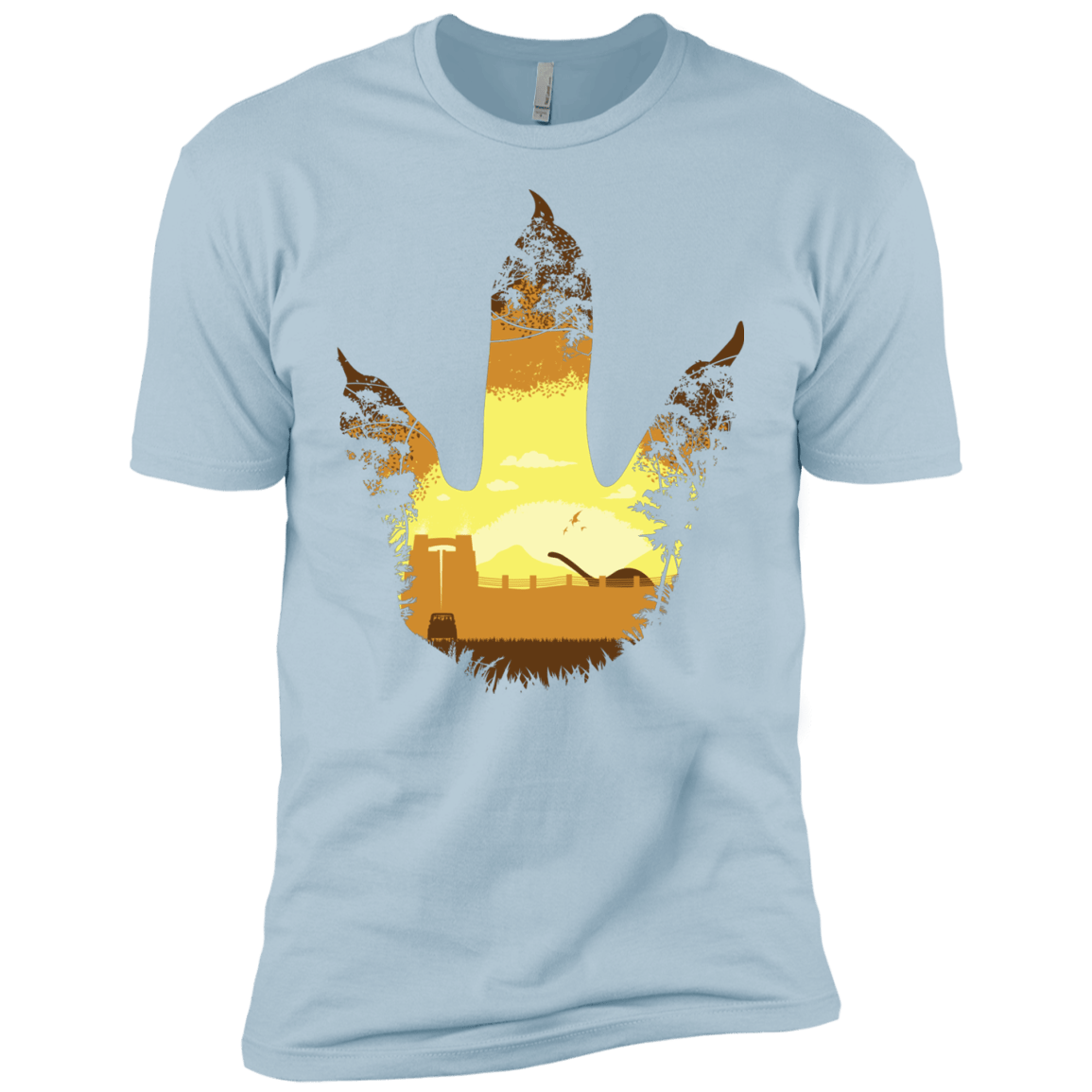 T-Shirts Light Blue / YXS Future Footprints Boys Premium T-Shirt