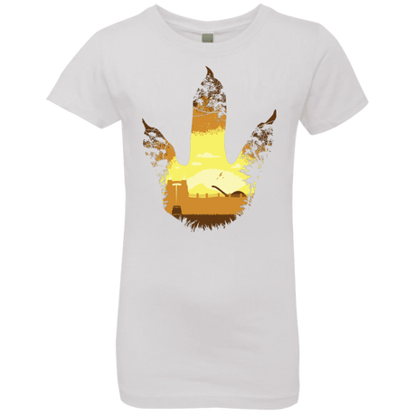 T-Shirts White / YXS Future Footprints Girls Premium T-Shirt
