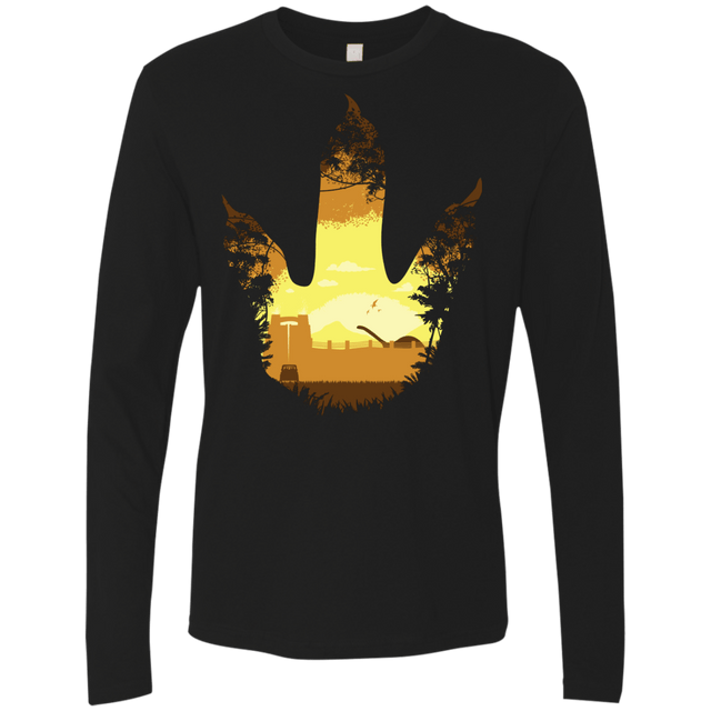 T-Shirts Black / S Future Footprints Men's Premium Long Sleeve