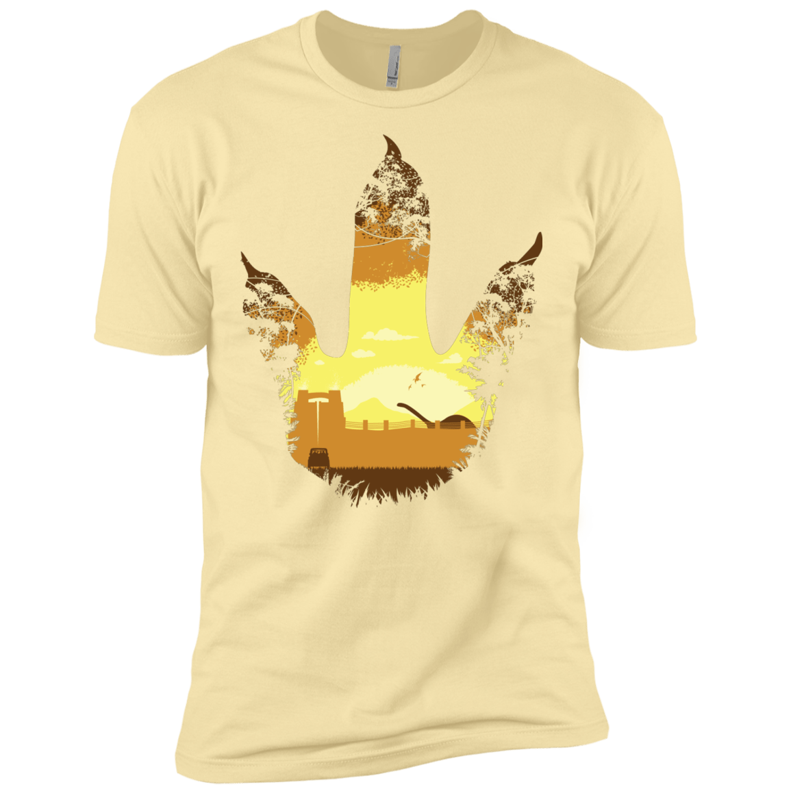 T-Shirts Banana Cream / X-Small Future Footprints Men's Premium T-Shirt