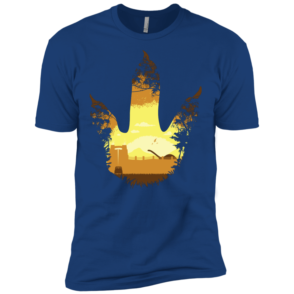 T-Shirts Royal / X-Small Future Footprints Men's Premium T-Shirt