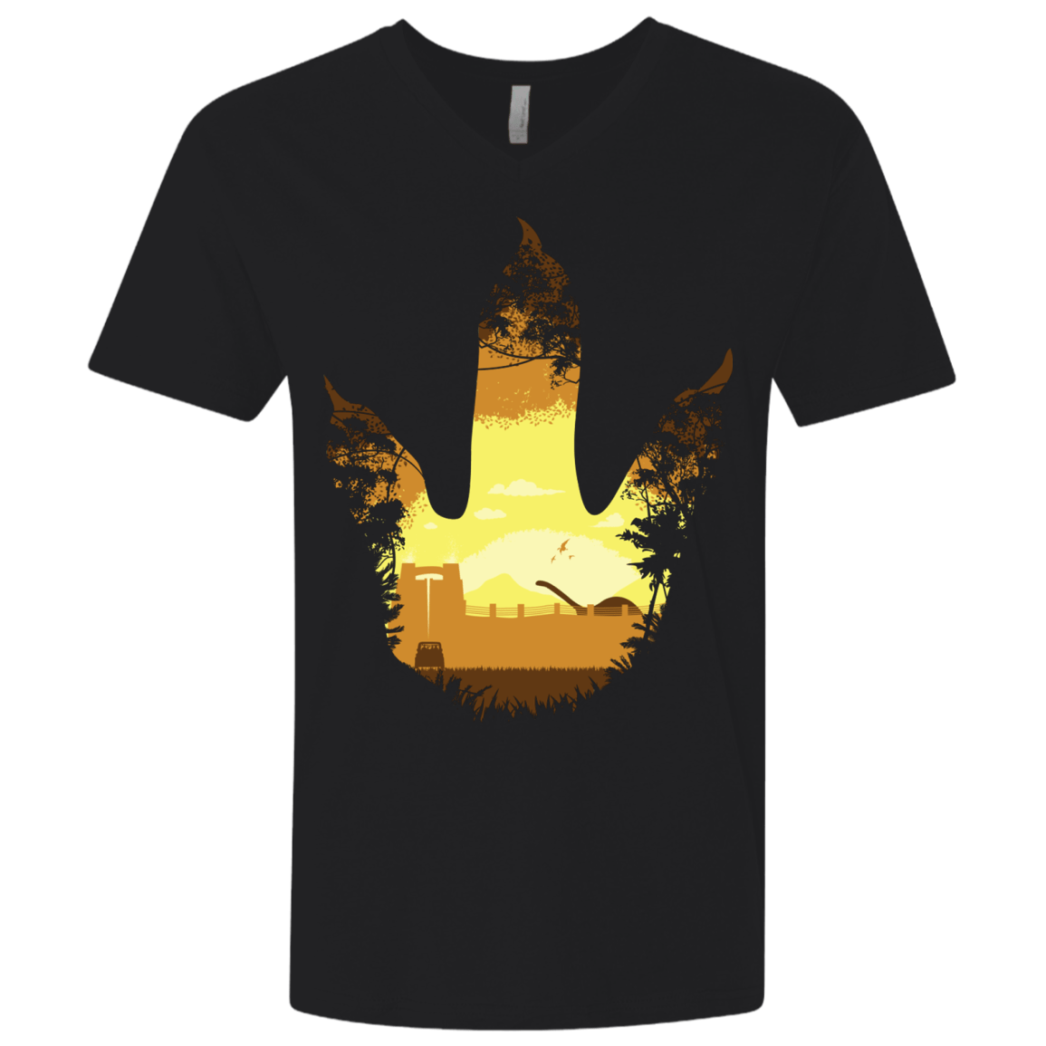 Future Footprints Men's Premium V-Neck