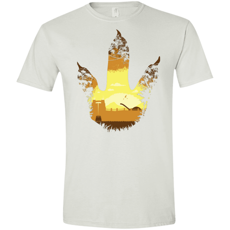 T-Shirts White / X-Small Future Footprints Men's Semi-Fitted Softstyle