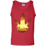 T-Shirts Red / S Future Footprints Men's Tank Top