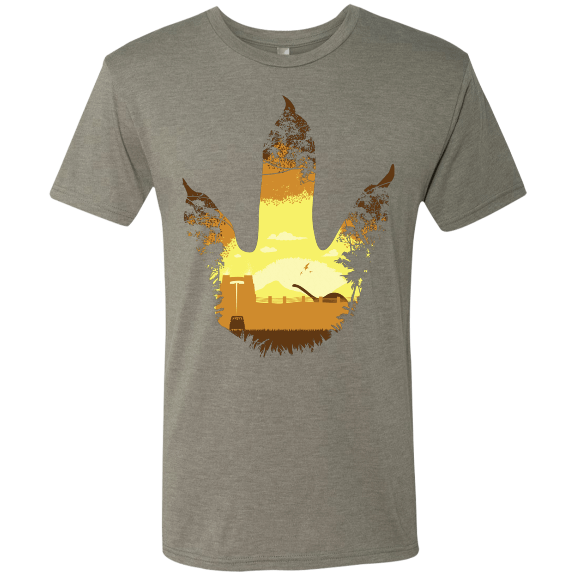 Future Footprints Men's Triblend T-Shirt