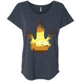 Future Footprints Triblend Dolman Sleeve