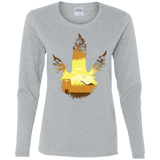 T-Shirts Sport Grey / S Future Footprints Women's Long Sleeve T-Shirt