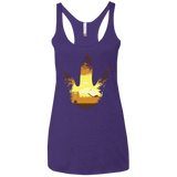 Future Footprints Women's Triblend Racerback Tank