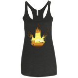 T-Shirts Vintage Black / X-Small Future Footprints Women's Triblend Racerback Tank