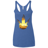 Future Footprints Women's Triblend Racerback Tank