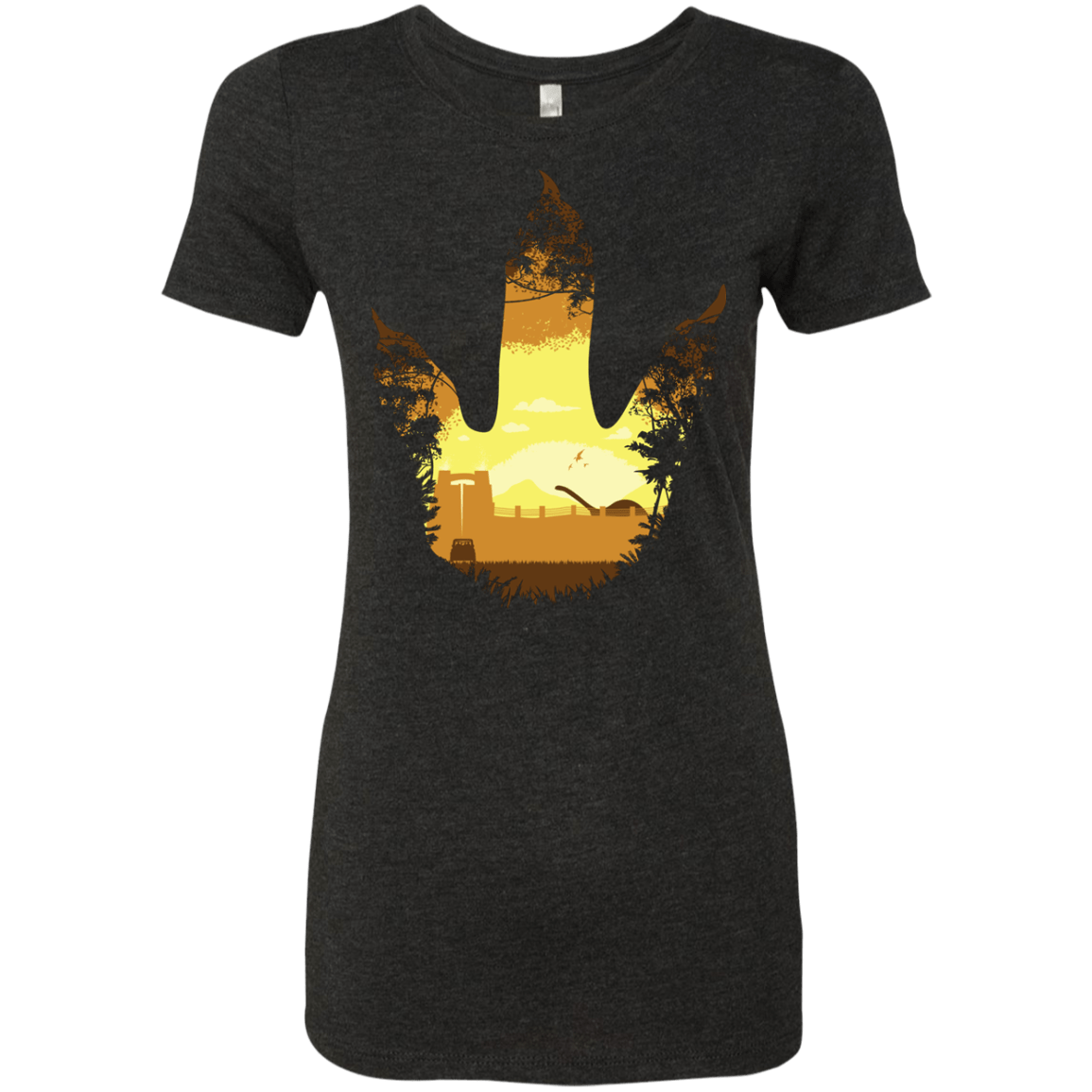 T-Shirts Vintage Black / S Future Footprints Women's Triblend T-Shirt