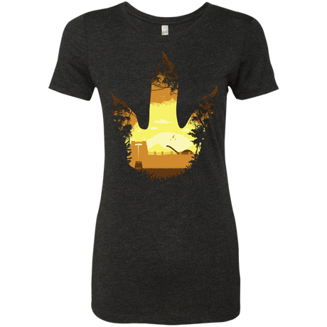 T-Shirts Vintage Black / S Future Footprints Women's Triblend T-Shirt