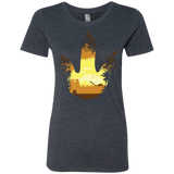 T-Shirts Vintage Navy / S Future Footprints Women's Triblend T-Shirt