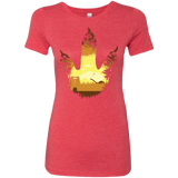T-Shirts Vintage Red / S Future Footprints Women's Triblend T-Shirt