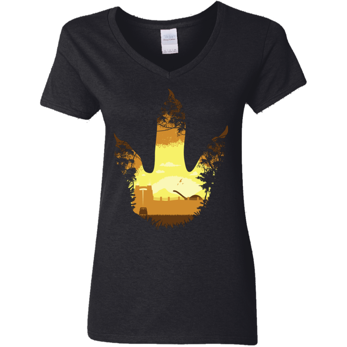 Future Footprints Women's V-Neck T-Shirt