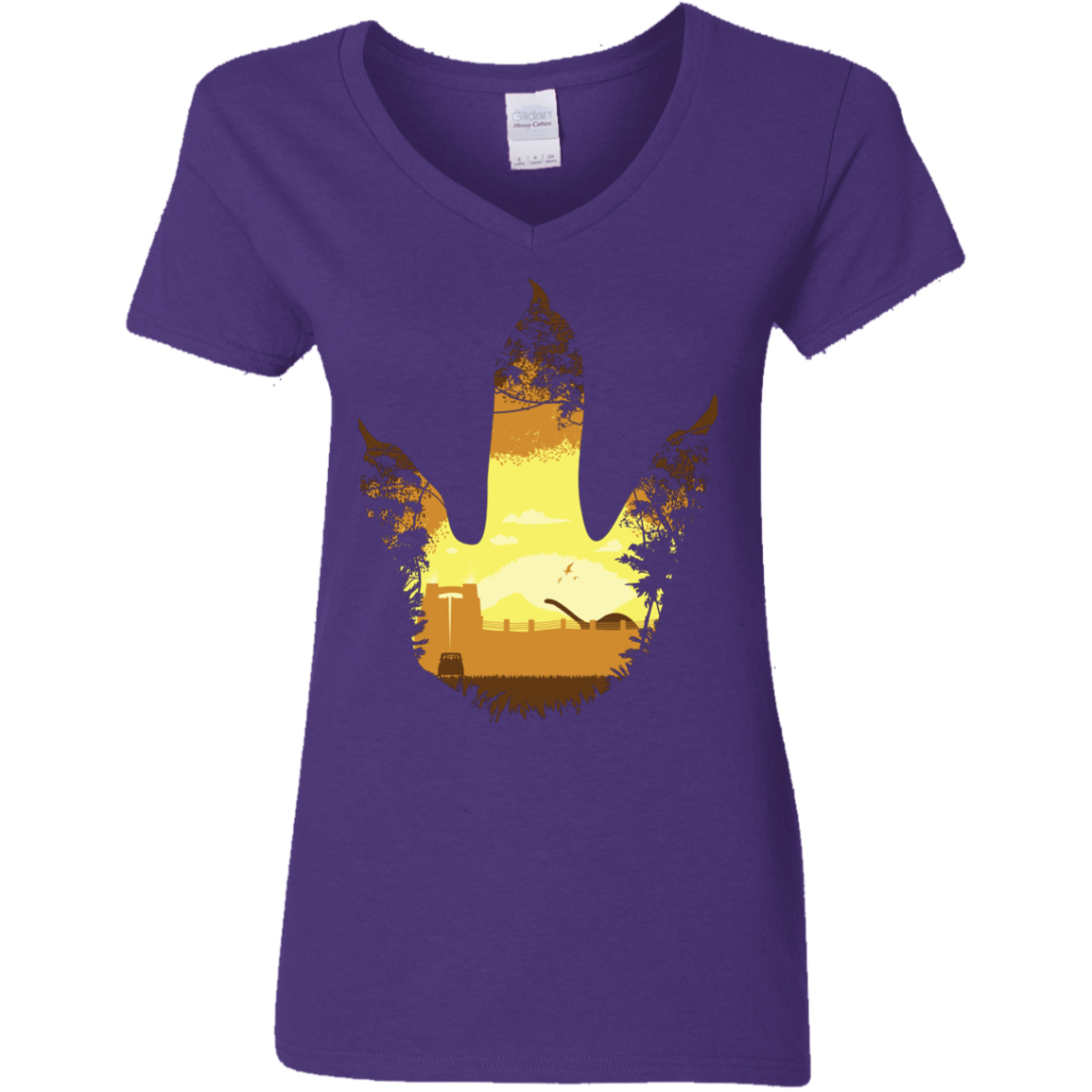 Future Footprints Women's V-Neck T-Shirt