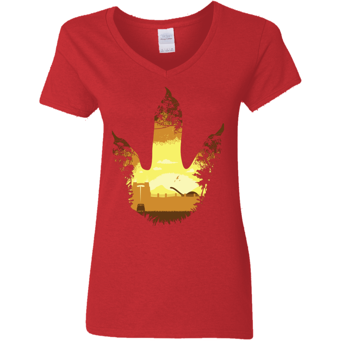 Future Footprints Women's V-Neck T-Shirt