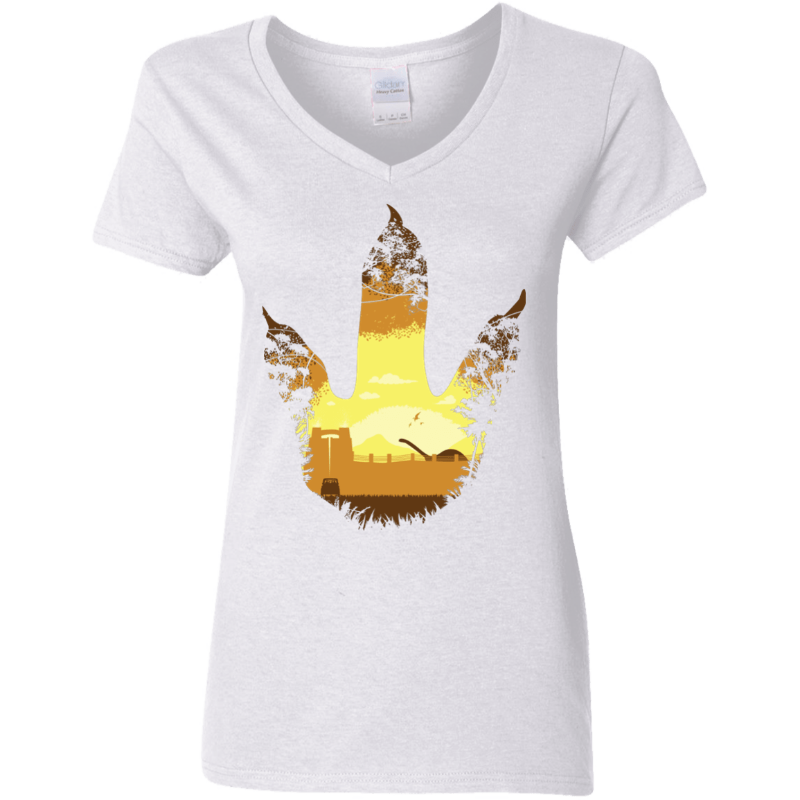 Future Footprints Women's V-Neck T-Shirt