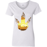 Future Footprints Women's V-Neck T-Shirt