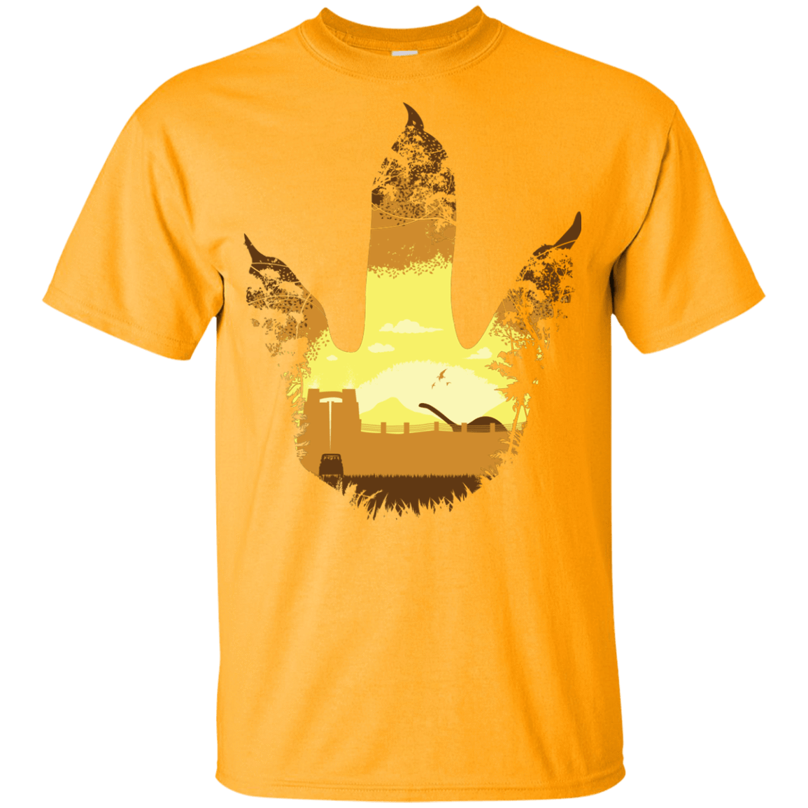 T-Shirts Gold / YXS Future Footprints Youth T-Shirt