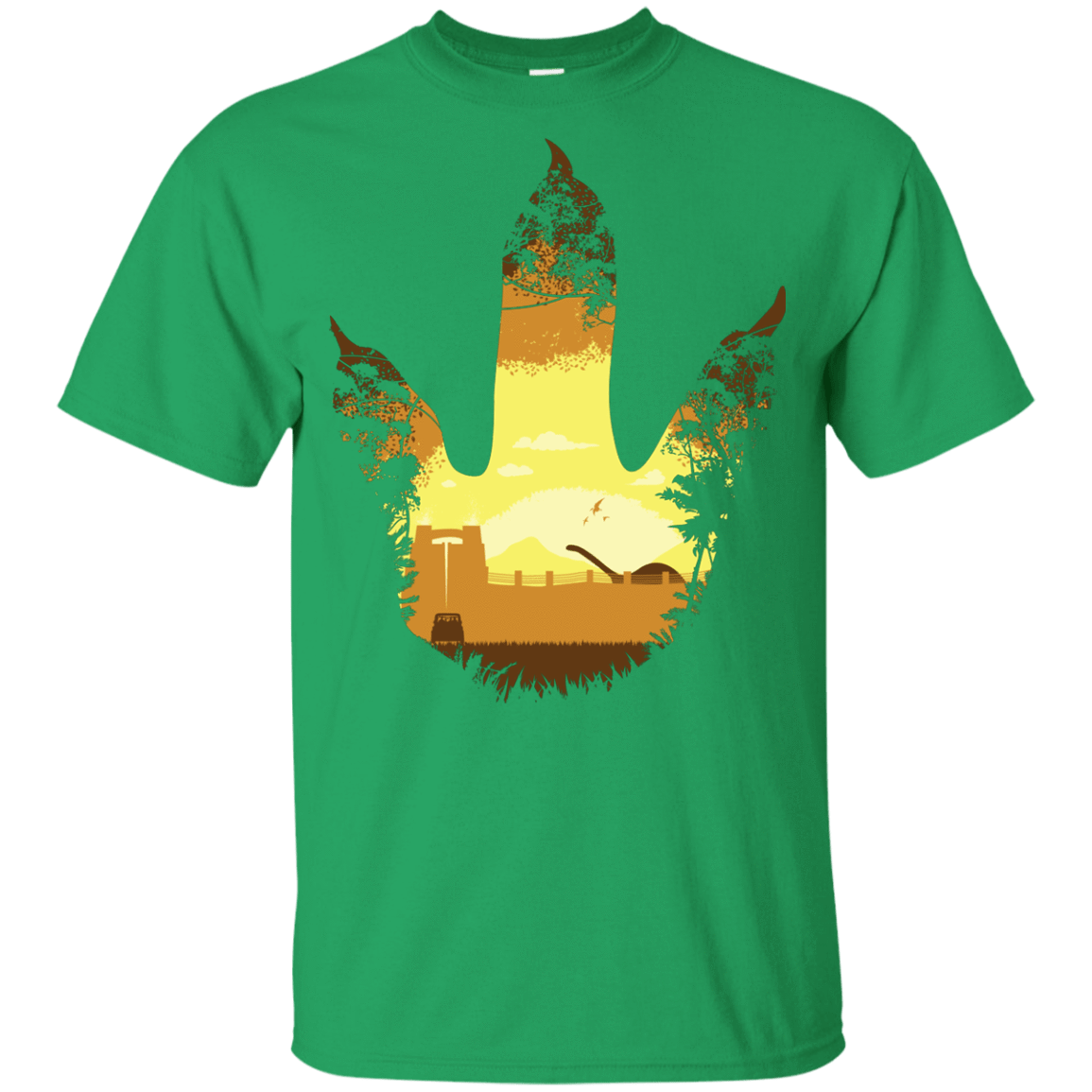 T-Shirts Irish Green / YXS Future Footprints Youth T-Shirt
