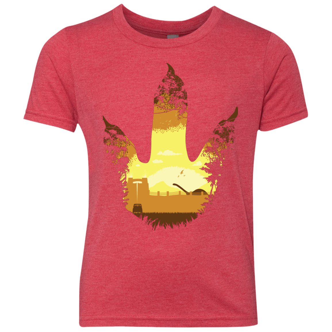 Future Footprints Youth Triblend T-Shirt