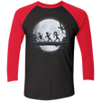 T-Shirts Vintage Black/Vintage Red / X-Small Future Matata Men's Triblend 3/4 Sleeve