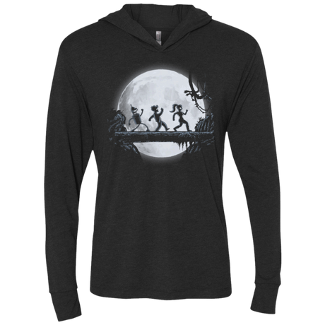 T-Shirts Vintage Black / X-Small Future Matata Triblend Long Sleeve Hoodie Tee