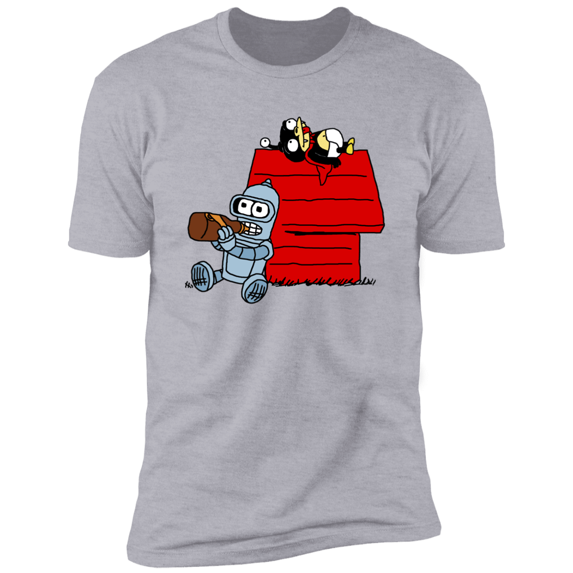 T-Shirts Heather Grey / S Future Nuts Men's Premium T-Shirt