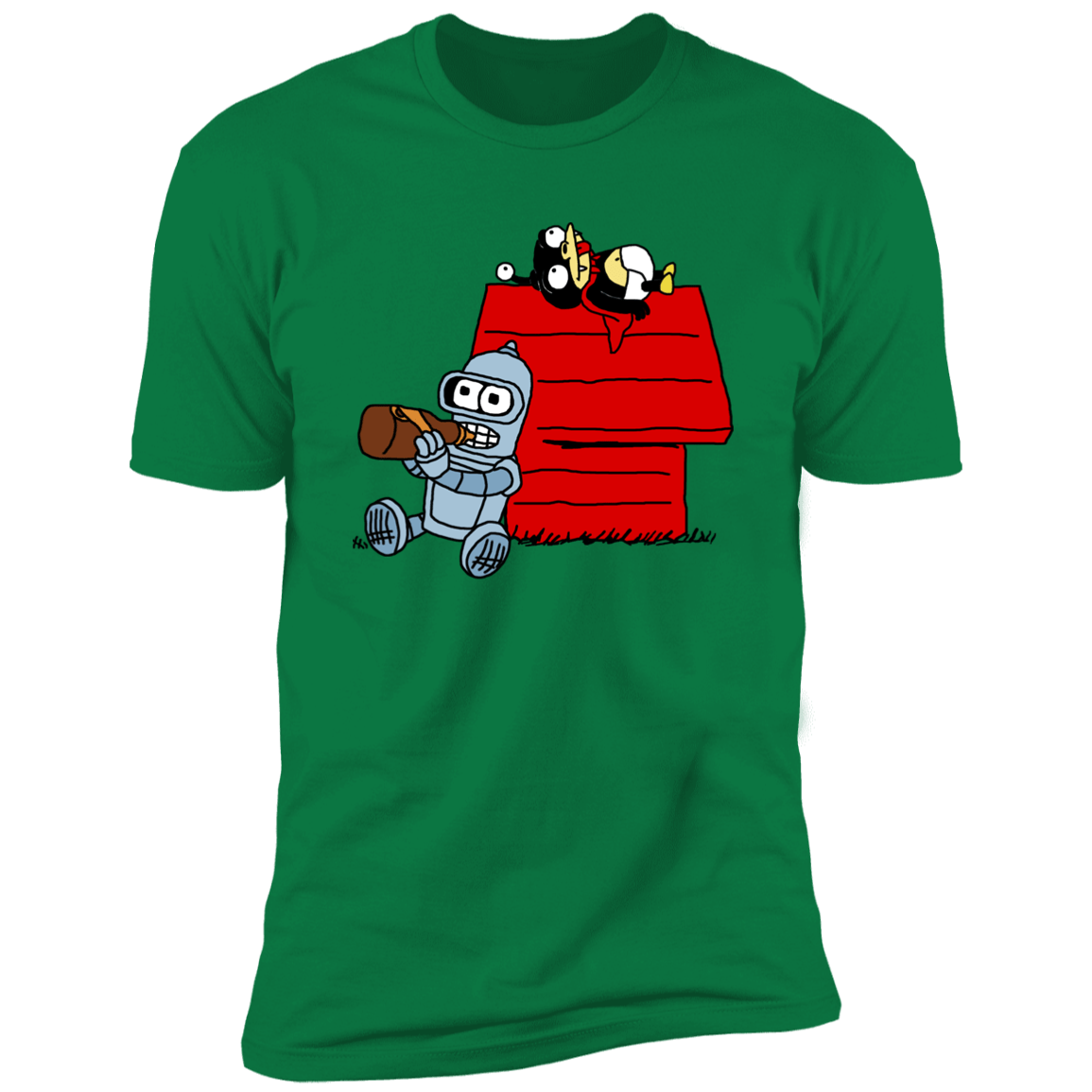 T-Shirts Kelly Green / S Future Nuts Men's Premium T-Shirt