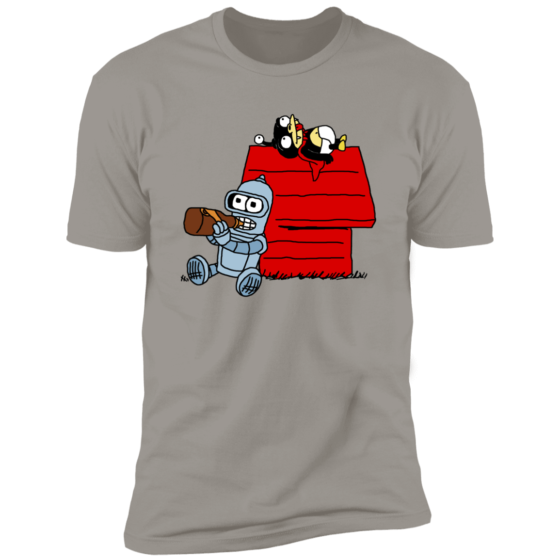 T-Shirts Light Grey / S Future Nuts Men's Premium T-Shirt