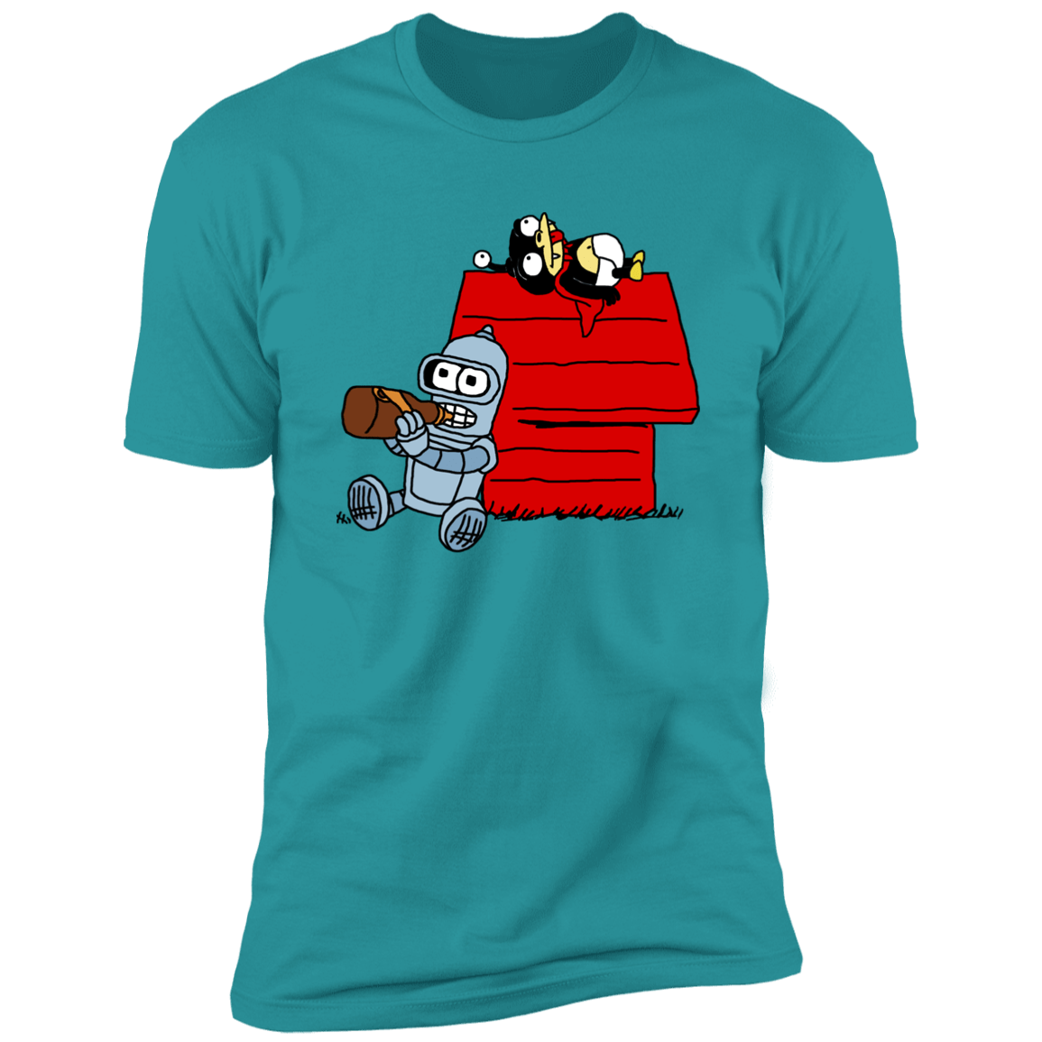 T-Shirts Tahiti Blue / S Future Nuts Men's Premium T-Shirt