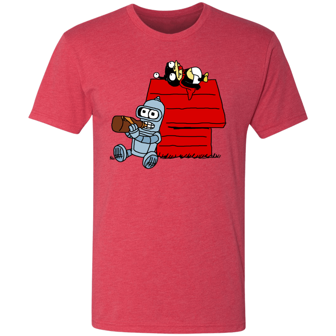 T-Shirts Vintage Red / S Future Nuts Men's Triblend T-Shirt