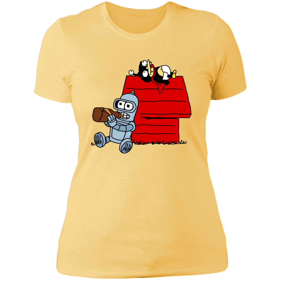 T-Shirts Banana Cream/ / S Future Nuts Women's Premium T-Shirt