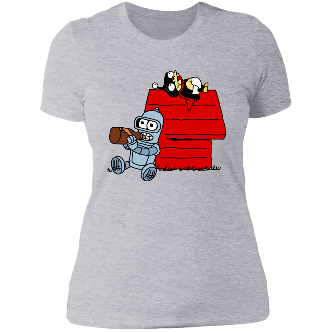 T-Shirts Heather Grey / S Future Nuts Women's Premium T-Shirt