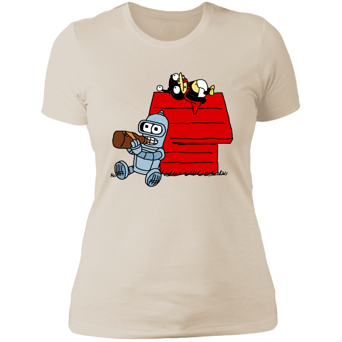 T-Shirts Ivory/ / S Future Nuts Women's Premium T-Shirt