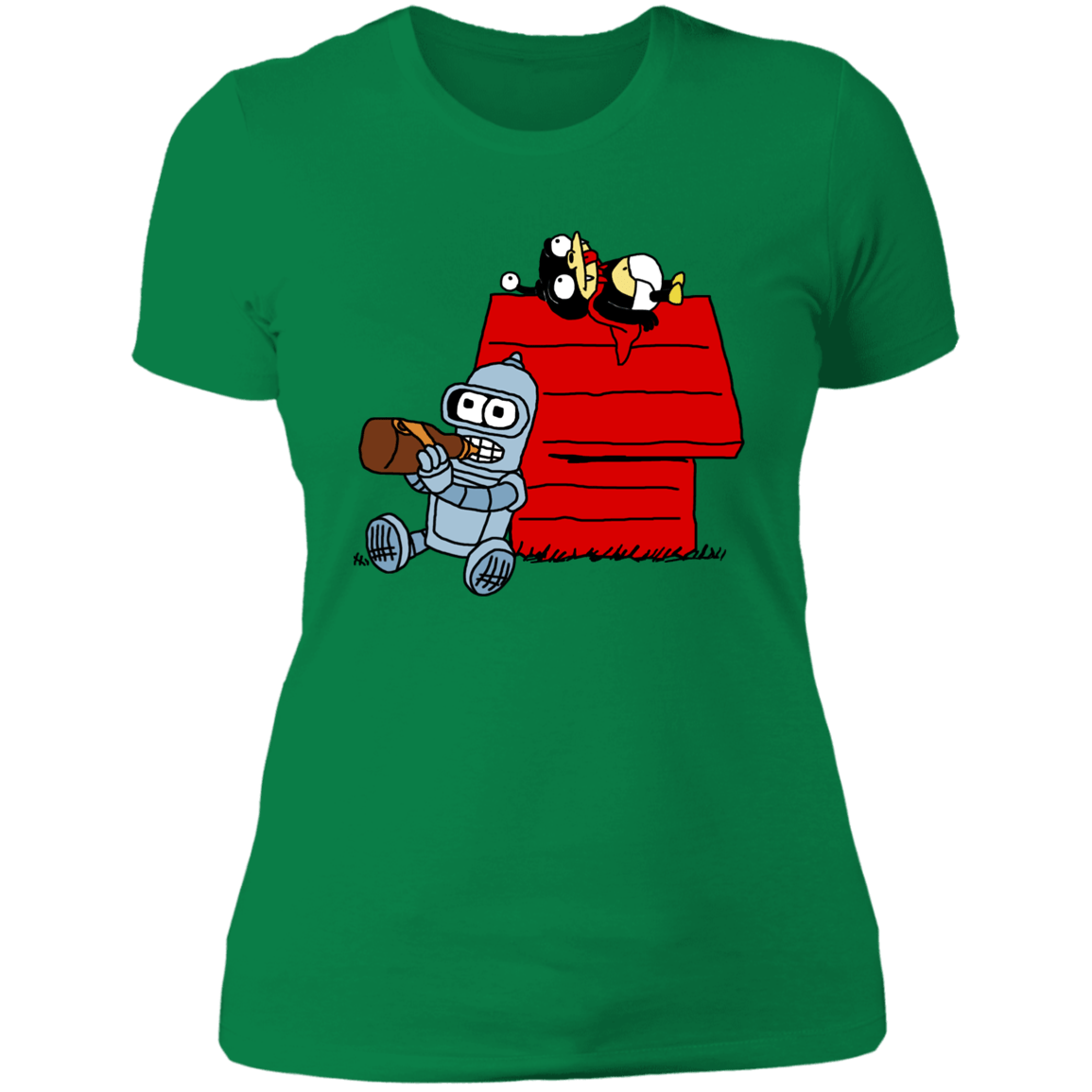 T-Shirts Kelly Green / S Future Nuts Women's Premium T-Shirt