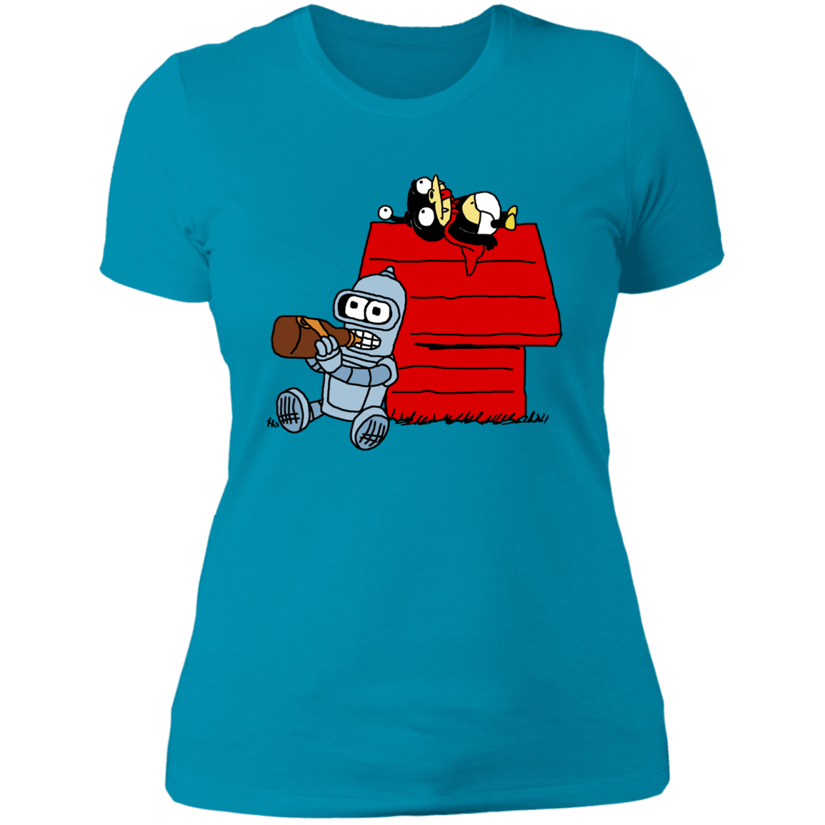 T-Shirts Turquoise / S Future Nuts Women's Premium T-Shirt