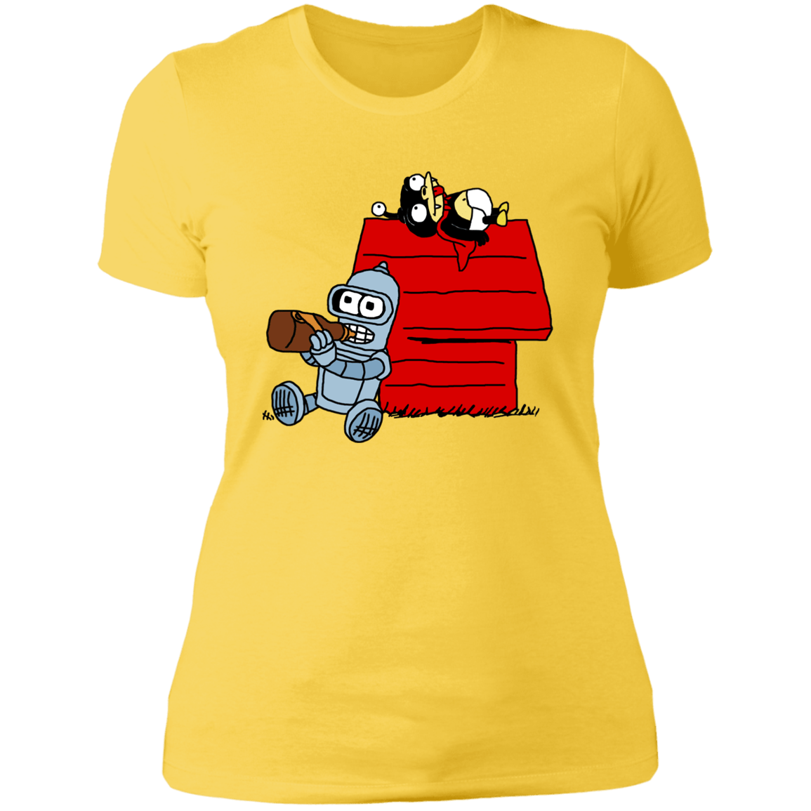 T-Shirts Vibrant Yellow / S Future Nuts Women's Premium T-Shirt