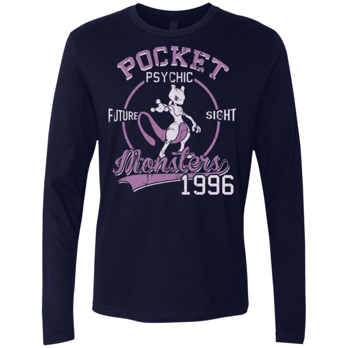 T-Shirts Midnight Navy / Small Future Sight Men's Premium Long Sleeve