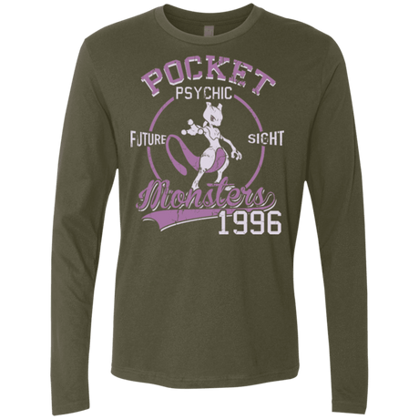 T-Shirts Military Green / Small Future Sight Men's Premium Long Sleeve