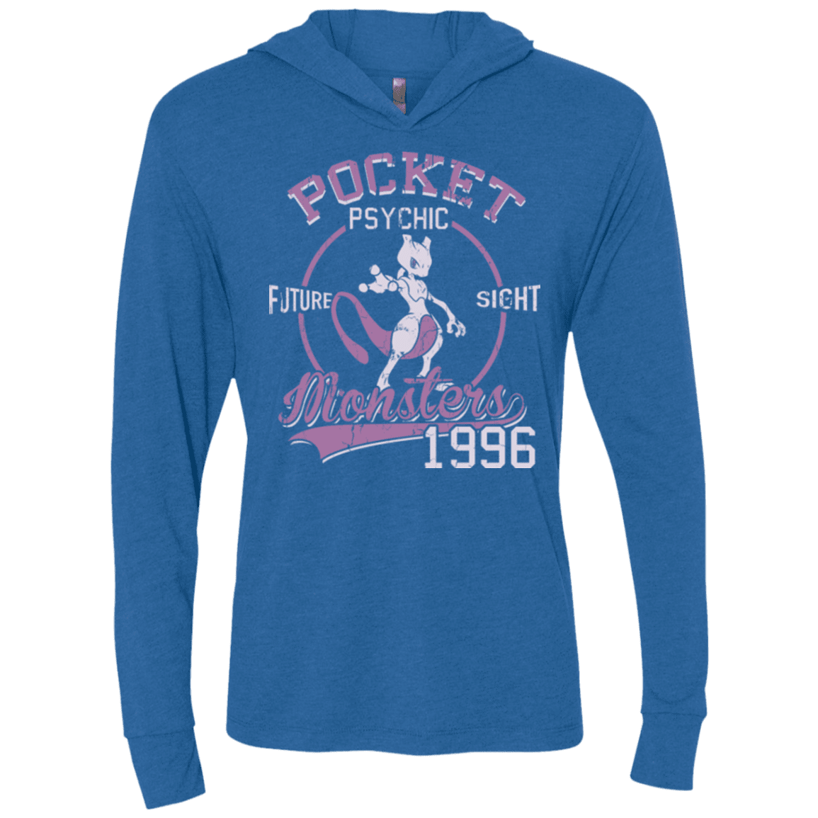 T-Shirts Vintage Royal / X-Small Future Sight Triblend Long Sleeve Hoodie Tee