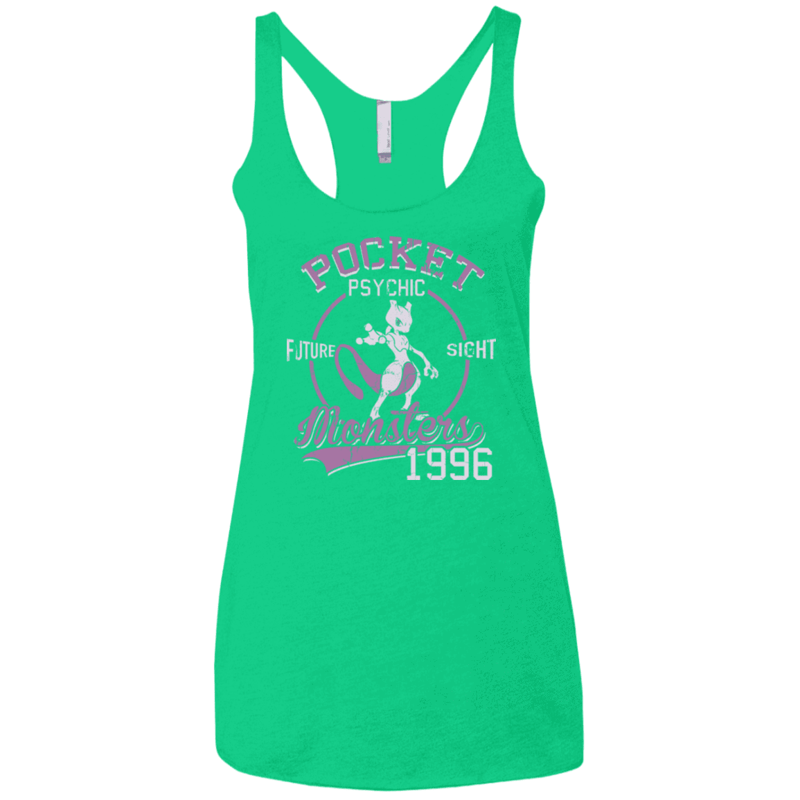 T-Shirts Envy / X-Small Future Sight Women's Triblend Racerback Tank